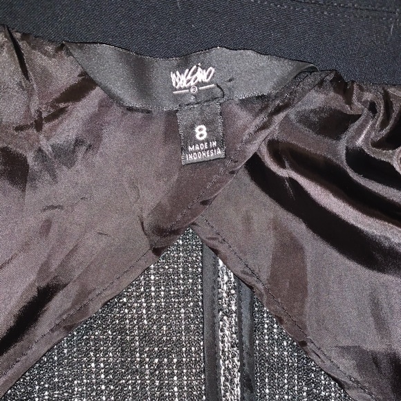 BNWT Mossimo tweed tuxedo blazer sz 8 - Picture 5 of 6